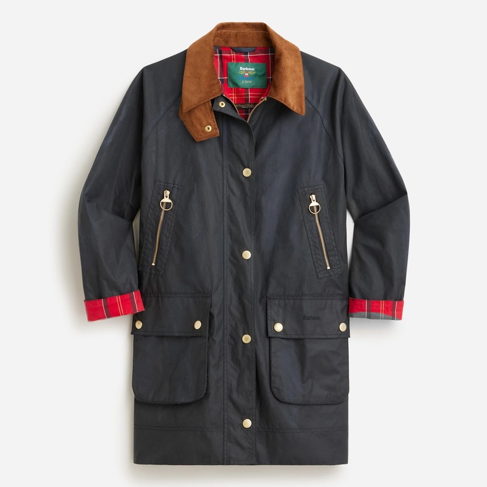 NWT Barbour x JCrew Limited Edition Agnetha Wax Jacket